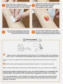 Japanese Scar Tattoo Covering Patch Scar Sticker Ultra Thin Covering Invisible Artifact Birthmark Scar Covering Patch,Tattoo Cover Patch With Skin-Like Color That Is Sweat-Resistant And Designed For Beauty, Fit The Skin Well, Are Portable, Easy To Use, And Breathable Without Feeling Stuffy - 1 Piece 120*76mm - View 12