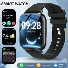 This Popular Unisex Smart Watch Features The Following Functions: Call Answering, Message Alerts, Music Control, Remote Camera Shutter, Step Counting, Calorie Tracking, Multiple Sports Modes, Alarm Clock, Incoming Call And Message Notifications, Compatible With Android And IOS Systems. - Multicolor - View 18