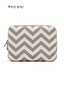 1个 LISEN 波浪菱形图案平板电脑保护套，适用于 9.7 英寸、10 英寸、11 英寸平板电脑，兼容荣耀、Air、Pro 10.9 英寸平板电脑。 - 藍紋菱形格 - 查看 1