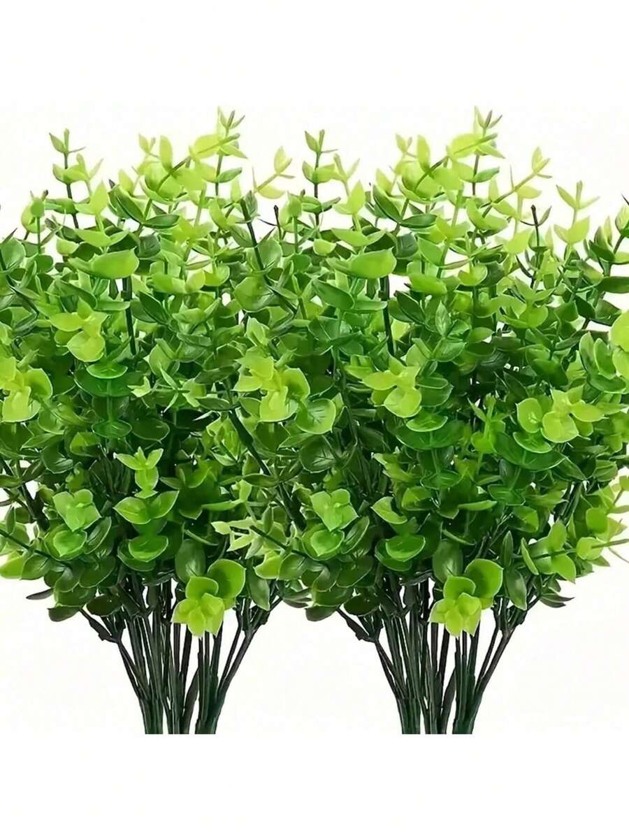 10 pezzi di decorazioni natalizie artificiali in verde, foglie di felce di Boston finte resistenti ai raggi UV, adatte per decorazioni interne/esterne, cucina/stanza, decorazioni murali, giardino primaverile/estivo - Verde - Visualizzare 1