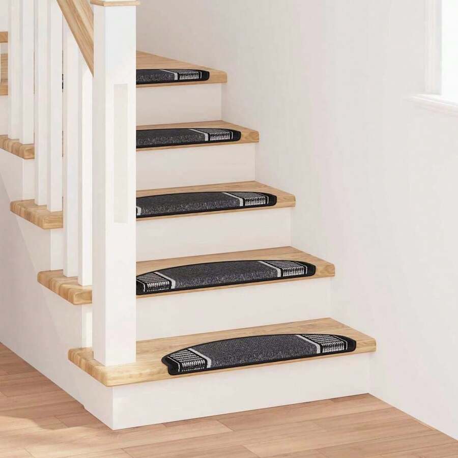 vidaXL Tapis et ensembles - Gris foncé - Voir 1