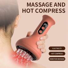 Lymphatic Drainage Massager & Anti-Fatigue Smart Tool For Reducing Stretch Marks And Cellulite - Device For Sciatica Relief, Offering Deep Tissue Precision Comfort, Back Massager, Lymphatic Massager, Deep Tissue Massage, Stretch Mark Treatment, Anti-Fatigue Massager, Smart Massage Tool, Precision Comfort Design, Deep Tissue Technology, Portable Massage Tool, Cellulite Treatment, Pregnancy Stretch Mark Care - Multicolor - View 12