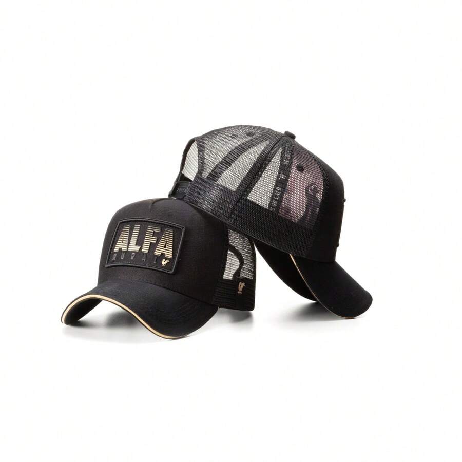 Boné Country Lançamento Trucker Americano Tela ORIGINAL No Limite Do Laço  Outro    Vintage    Tecido    Bordado    Boné Country  Todas