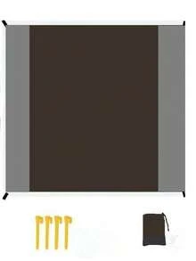 1 tấm thảm bãi biển cỡ lớn, chăn bãi biển siêu rộng, chăn bãi biển gấp gọn có túi, thảm dã ngoại bãi biển nhẹ, di động, thảm dã ngoại ngoài trời nhanh khô, chăn bãi biển bền chống cát, chống cát, thảm ngoài trời di động, lý tưởng cho dã ngoại, du lịch, cắm trại và leo núi, cho phép bạn tận hưởng thời gian thư giãn trên bãi biển. - Nhiều màu - Xem 47