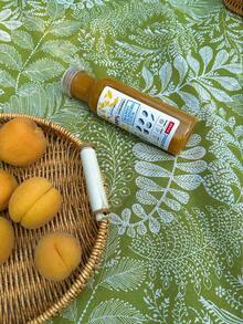 Retro Ins Style Plant Outdoor Camping Picnic Cloth - Green Leaf (without Moisture-proof Mat) - View 4