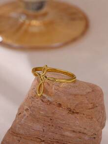 Design A Geometric Ring With A Cross Design By 2026, Suitable For Women, Elegant, High-End, Sweet And Personalized Niche Jewelry - JZ9246 - View 9