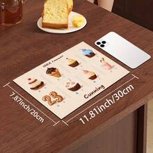 1pc Coffee Pattern Absorbent Drying Mat, Kitchen Decor Coffee Machine Mat, Handmade Coffee Pot Draining Pad, Kitchen Floor Mat, Dining Table Mat, Kitchen Counter Bowl Drying Mat, Breakfast Mat, Anti-Slip Heat-Resistant Draining Mat, Diatomite Draining Mat, Hides Stains, Super Absorbent Kitchen Mat, Easy To Clean Dish Rack Mat, Suitable For Kitchen, Dining Table, Coffee Shop, Bar, Holiday, Party, Home Decor, Holiday Gift - Multicolor - View 12