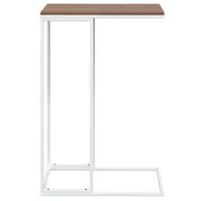 Side Table White 40x30x59 Cm Engineered Wood - White - View 3