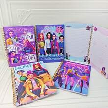KpopHunter Witch Hunting Girl Group Merchandise Student Stationery Spiral Notebook In Stock - Multicolor - View 1
