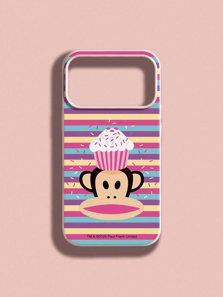 官方授权 Paul Frank 液态硅胶手机壳,全方位防震保护摄像头,适用于 11/12/13/14/15/16 Pro Max - 彩色 - 查看 1