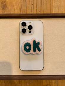 Cute Cat Phone Holder, Slouchy Desk Phone Stand, Air Cushion Grip Holder, Suitable For All Phones - Multicolor - View 5