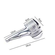 1pc Easy To Grip And Lemon Slicer Multi Blade Tool With Round Fruit Pliers, Egg Slicing Accessories, Perfect For Kitchen Preparation, Multi-Functional Fruit Divider With Handle, Tomato Slicer For Home Use, Lemon Slicing Tool, Onion,Lemon Slicing Clip - Multicolor - View 3