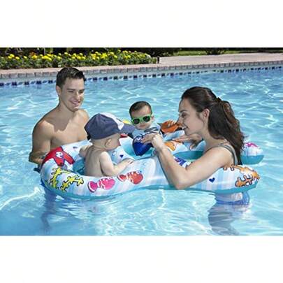 Poolmaster Mommy and US Swimming Pool Baby Rider 2 Child Multicolor