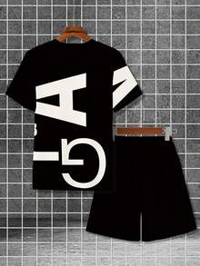 Men T-Shirt Co-Ords - Colores mixtos - Ver 4