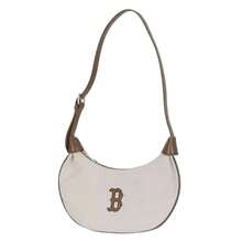 MLB Unisex Casual Fashion Underarm Shoulder Bag 3ABQB016N - Brown-43BRS - View 1