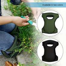 1pair Gardening Knee Pads Are Equipped With Soft EVA Foam Knee Pads, Which Are Suitable For Heavy Knee Pad Designs Such As Building, Tile Laying, Gardening And Flooring, And Are Easy To Work - 1Pair Black - View 2