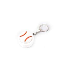 1pc Sports Ball Pattern Keyboard Stress Relief Toy, Round Click Button Fidget Keychain, Stress Relief, Creative Fidget Ball Toy. Can Be Used As Keychain, Car Keychain, Bag Pendant, Keychain Accessory. Features Sports-Themed Keyboard Button Design, Adult Finger Keychain, Finger-Press Type Keychain, With Entertainment And Relaxation Functions. Ideal As Sports Activity Gift, Party Gift And Unique Gift. - Button Decompression Ball - View 8