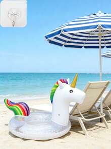 Inflatable Unicorn Swimming Pool Float Ring, Thick PVC Adult Swimming Ring Water Entertainment Inflatable Unicorn Float Ring, Beach Essential, Swimming Pool And Beach Fun, Summer Essential, High Quality Water Game Supplies - Multiple Styles - View 11
