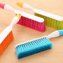 Large Dusting Brush - Multi-Functional Carpet, Blanket, And Clothing Cleaning Brush, Bed Sweeping Broom, Household Sofa Crevice Cleaning Brush, Long-Handle Hard-Bristle Dusting Brush, Bedroom Sweeping Tool, Anti-Static Lint Brush, Non-Shedding Bed - Green - 查看 10