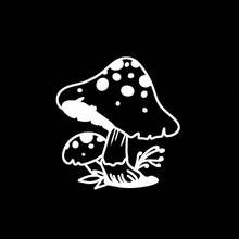 Waterproof Mushroom Sticker, Vinyl Decal For Car Truck Bumper Window Laptop Phone - A - View 9