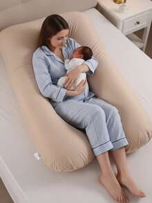 Pregnancy & Nursing Pillows - Camel - View 3