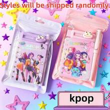 2pcs/1pc K-POP Idol Group Stationery Set, Practical Student Supplies, Reward Gifts, Birthday Presents, K-POP Merchandise [Random Style Shipped] - Sets - View 7