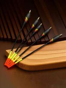 3个铜制鱼漂，鲤鱼钓竿配件，可见木质加重鱼漂 - 彩色 - 查看 3