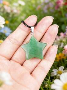 1/2/3/4/5/10/50个随机简约五角星吊坠项链，个性化嘻哈颈链，波西米亚星形项链配饰 - 彩色 - 查看 24