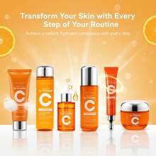 Vitamin C Skincare Set For Women – 6-Piece Hydrating Face Care Kit, Anti-Aging Routine & Moisturizing Skincare Gift Set For All Skin - Vitamin C - Xem 6