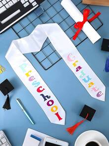 2026 Graduation Ribbons, Kindergarten Satin Ribbons, Suitable For Graduation Party Gifts - Multicolor - View 6