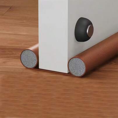 1pc 96 ס"מ/37.79 אינץ' קצף דלת תחתית איטום רצועת, דביק דלת אטום לרעש אטום לרוח אטום איטום, למנוע אוויר קר/חם, דלת חלון חוסם