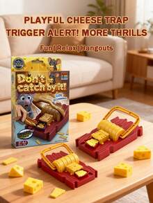 Trampa de ratón de plástico, juguete de broma, material de plástico duradero, regalo perfecto para reuniones familiares, el Día de los Inocentes, el regreso a clases y otras festividades - Multicolor - Ver 4