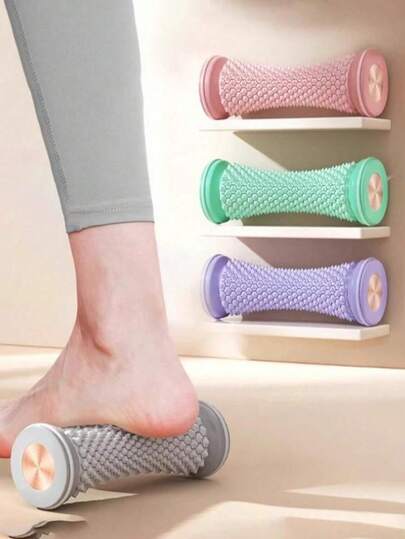 1pc Foot Massage Roller Foot Muscle Smooth Roller Trainer Multi Functional Foot Massage Wheel Suitable For Long Term Wearing Of High Heels/Long Term Exercise With Itchy And Sore Feet,School,Back To School,Travel,Travel Essentials,Home Essentials,Spa,Massage Tool,Massage,Massager,Spa