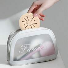 Creative Best-Selling Makeup Sponge Holder Case, Portable Travel Silicone Makeup Puff Box With Elegant Design - Multicolor - View 2