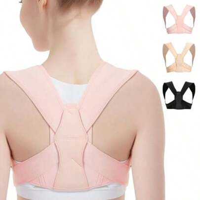 Đai chỉnh tư thế lưng trên điều chỉnh được Vicorrect, hỗ trợ giảm đau xương đòn, cổ, vai và lưng trên, size S/M