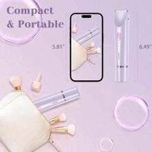 DEBARK 2026 Women's Double-Head Bikini Trimmer, USB Charging Waterproof Painless Electric Razor, Perfect 2-In-1 Body Hair Shaver! Enjoy A Silky Smooth Skin Experience! - 淡紫色 - 查看 5