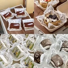 100/200 tờ giấy sáp, giấy lót giỏ, giấy gói thực phẩm dã ngoại, giấy gói thực phẩm chín chống dầu mỡ, giấy nướng BBQ, nền trắng với chữ tiếng Pháp (7.1x7.1 inch) - Xem 8