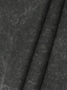 Disney Men's Premium 230g Washed Cotton T-Shirt, Tow Mater Print (Back & Front), Sporty & Funny Design, Ideal For Cars Fans & Casual Wear - 黑色 - 查看 2