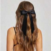 1件优雅甜美女士芭蕾舞风格双层网纱蝴蝶结发夹及配饰 - 彩色 - 查看 3