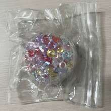 手工贝壳软玩具，超柔软减压玩具，创意美观，有效缓解无聊，小巧贝壳软球减压小玩意 - 彩色 - 查看 15