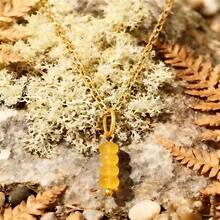 1件天然石珠吊坠项链 紫水晶虎眼石水晶 女士珠宝礼物 - 串珠吊墜項鍊 - 查看 7