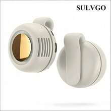 SULVGO 迷你夹式风扇，个人腰扇，便携式无噪音无叶迷你夹式风扇，可夹在衣服上，免提式个人夹式风扇，3种风速模式，适合户外、露营、旅行、办公室、夏季、假期、节日等场合。 - 彩色 - 查看 14