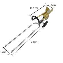 AiScrofa 360 Degree Adjustable Fishing Rod Holder, Ground Fishing Rod Stand, Hands-Free Fishing Rod Rack - Multicolor - View 8