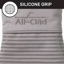 All-Clad - Manopla de silicona para horno, Verde hinojo, 1-paquete, 1 - titanio - Ver 3
