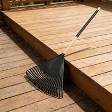 30-Inch Wood And Poly Leaf Rake - Default - View 10