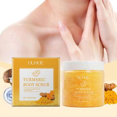 1 hũ kem tẩy tế bào chết toàn thân và chân nghệ 100g: Nhẹ nhàng làm sạch tế bào chết, dưỡng ẩm da, làm sáng da, mang lại làn da tươi mát và mịn màng.