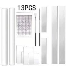 13pcs Clay Sculpting Tool Set, Polymer Clay Board & Rolling Pin, Handmade Pottery Modeling - SK 13-piece Clay Tool Set - View 1