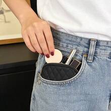 绗缝迷你零钱包 小拉链钱包 女士口红化妆包 - 彩色 - 查看 5