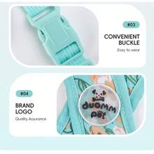 Conjunto de correa para mascotas con estampado floral de primavera, adecuado para perros pequeños, ajustable y cómodo, impresión digital en lienzo transpirable, patrón floral lindo, opciones de multicolor, equipo de exterior de mascotas de moda para evitar fugas - Verde - Ver 8