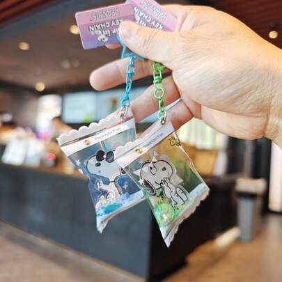 SNOOPY 1pc The Latest Popular  Pinch Pendant For 2026 Is Here! The Soft And Cute  Design Has A Super Good Feel, Relieving Stress And Healing. Exquisite Workmanship, Compact And Cute, Both Hanging Keys And Hanging Bags Are Eye-Catching. The Material Is And Durable, Loved By Both Adults And Children. It's Perfect To Give To Friends And Family, With Randomly Shipped Styles. Each One Is Cute And Fun, And It's Great For Personal Use And Gift Giving! New Year's Gift, Valentine's Day Gift,